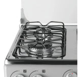 Estufa De Piso Con Horno Abba 4 Pts Gn At 101-6n G Gris