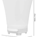 Parlante Bafle Portatil Hielera Cubeta Luces Bluetooth Usb Blanco