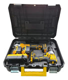 Taladro Y Pulidora Combo Inalámbrico Brushless Batería 5ah Amarillo