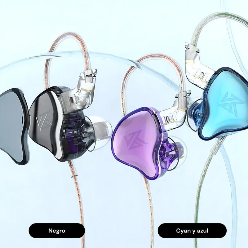 Auriculares in-ear KZ KZ-EDC Negro