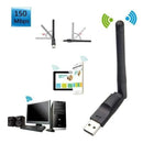 Adaptador Wifi 2.4hz Usb 2.0 Aufa W114 Con Antena | 300 Mbps