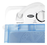 Lavadora Portátil Compacta Con Dos Tinas Pequeñas Zeny -