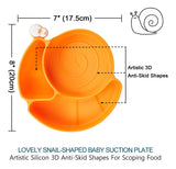 Platos De Succion Para Bebes Silicona Antideslizante