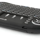 Mini teclado de control Wifi con panel táctil LED