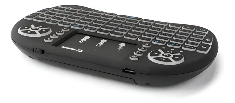 Mini teclado de control Wifi con panel táctil LED