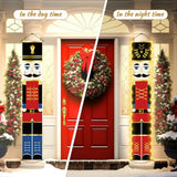 Decoración Navideña: Nutcrackers Luz Led, Banners Y Outdoor