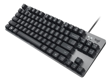 Teclado Mecánico Logitech K835 Tkl Con Switch Rojo / Inglés Teclado Negro Idioma Inglés US