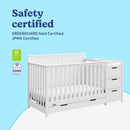 Cuna Convertible Graco Hadley - 4 En 1 Ultra Funcional