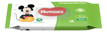 Toallitas Huggies Limpieza Efectiva 16 Unidades