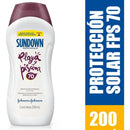 Protector Solar Sundown Fps 70 Playa Y Piscina 200 Ml.
