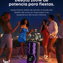 Parlante Bluetooth Soundcore Rave 3s Con 2 Microfonos 200w Color Negro