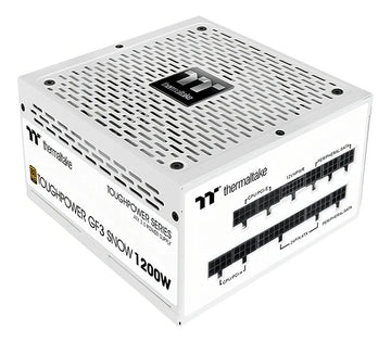 Fuente de poder para PC Thermaltake TOUGHPOWER GF3 Snow 1200 1.2kW blanca