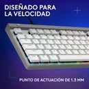 Teclado Gamer Con Cable Logitech G515 Tkl, Blanco Inglés