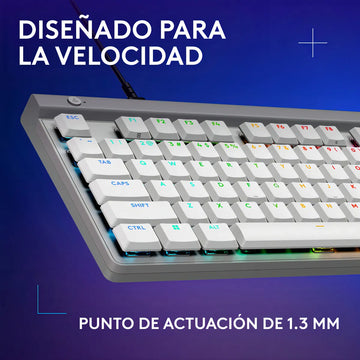 Teclado Gamer Con Cable Logitech G515 Tkl, Blanco Inglés