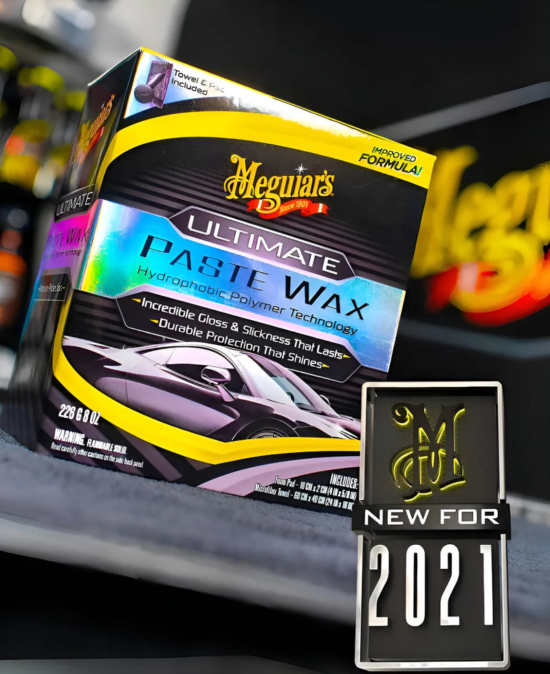 Meguiars Ultimate Paste Wax Cera Sintética Premium 450gr