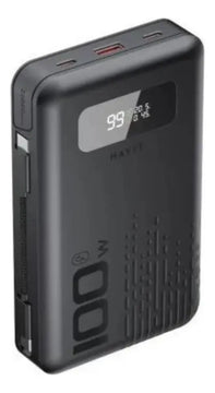 Powerbank Havit 20000 Mah Telefono Celular Portatil Tipo C Negro