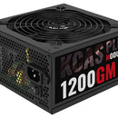 Fuente De Poder Aerocool Kcas Plus 1200w 80 Plus Gold Color Negro