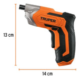 Destornillador Inalámbrico Profesional Accesorios 36vtruper - Naranja Oscuro - 50