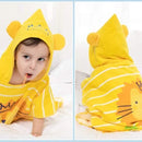 Toalla De Algodon Con Capucha Para Ninos Divertida Y Absorbe