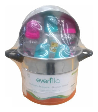 Esterilizador Aluminio Para 5 Teteros Evenflo