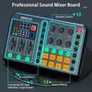 Tarjeta De Sonido Profesional Interfaz Audio Mezclador Dj 48 Color