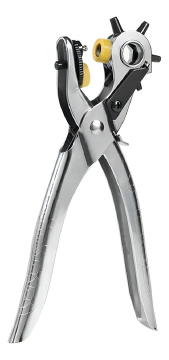 Alicate Perforador Saca Bocado Remache Cuero Ojal Multiuso