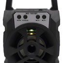 Radio Parlante Portátil Fm Bluetooth Usb Aux Tf Luz Led 4h Variado