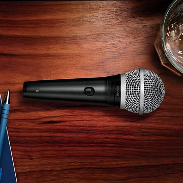 Micrófono Dinámico Shure Pga48 Vocal Cardioide Profesional Color Negro