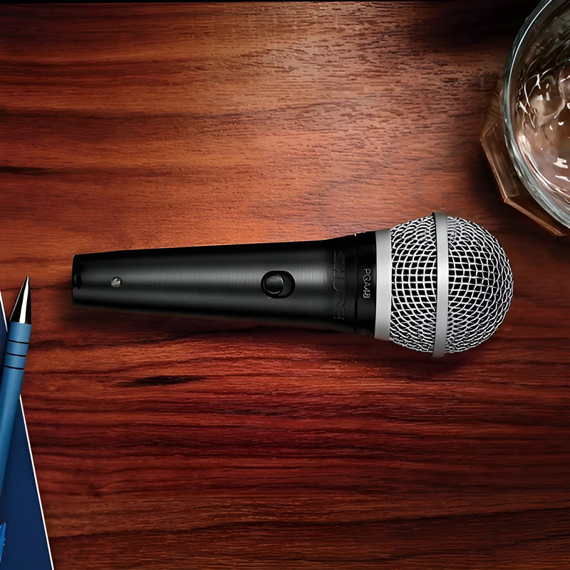 Micrófono Dinámico Shure Pga48 Vocal Cardioide Profesional Color Negro