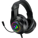 Auriculares Gamer Redragon H260 Hylas Rgb Ps4 Ps5 Pc 3.5mm Negro