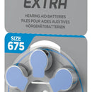 Pilas Para Audífono Rayovac Pr 675 Pack X6