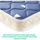 Colchon De Moises Azul, Tranquilidad Y Comodidad Para Bebes