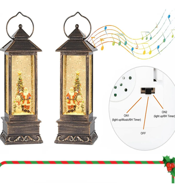 Farolito Navideño Luz Led Decoración