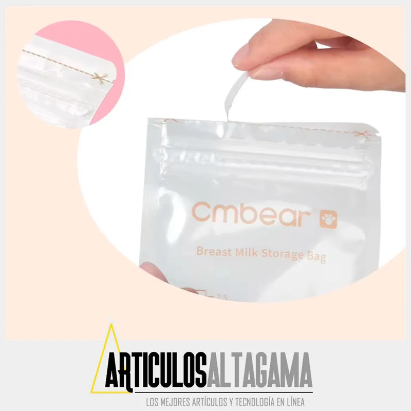 Bolsa Para Almacenamiento De Leche Materna 30 Unidades 220ml