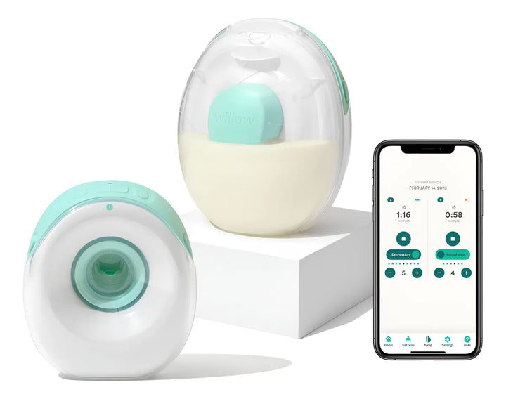 Willow Go - Hands Free Breast Pump - Wearable Breastfeeding