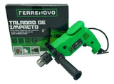 Taladro percutor atornillador eléctrico de 13mm Ferrenovo FN-23000 550W + accesorio 60Hz