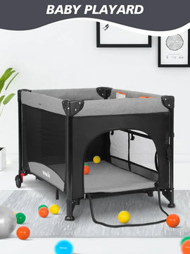 Biusikan Cuna Para Bebe, Empacar Y Jugar Con Moises, Cama De
