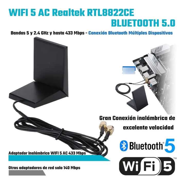 Board B550 Asus Prime Wifi 5 Bluetooth 5.0 Pcie 4.0 Am4 Atx Negro
