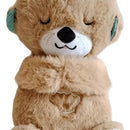 Peluche Realista Nutria Bebe Estimulacion Sensorial Sonido, Color Marrón claro
