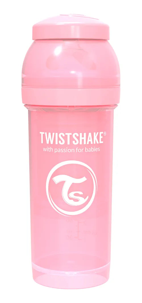 Biberon Anti-colic Twistshake Rosado 8oz Rosa