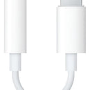 Adaptador Auriculares Para iPhone Lighting A 3.5mm Color Blanco