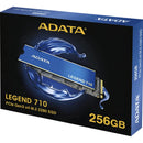 Adata legend 710 256gb color azul