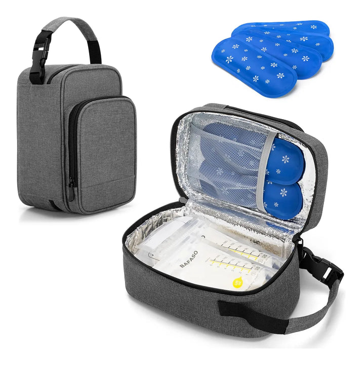 Bafaso Bolsa Termica Termica De Leche Materna Con 4 Paquetes