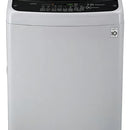 Lavadora automática LG inverter hasta 19kg color gris