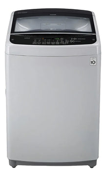 Lavadora automática LG inverter hasta 19kg color gris