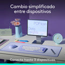 Kit Teclado Y Mouse Logitech Pop Icon, Español, Grafito