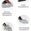 Fuente De Poder Unitec Atx 750w Ventilador De 8cm Gris