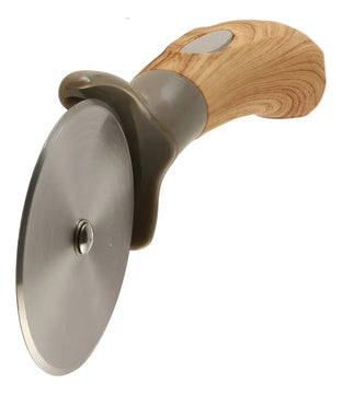 Cortador Pizza Acero Mango Wood !!!!!!!!!!! Gris