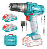 Taladro Percutor Inalambrico 3/8 12v + 2 Bar Y Carg Turquesa 50 Hz/ 60 Hz