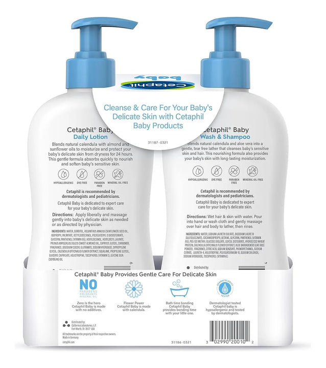 Cetaphil Shampoo Jabon + Locion